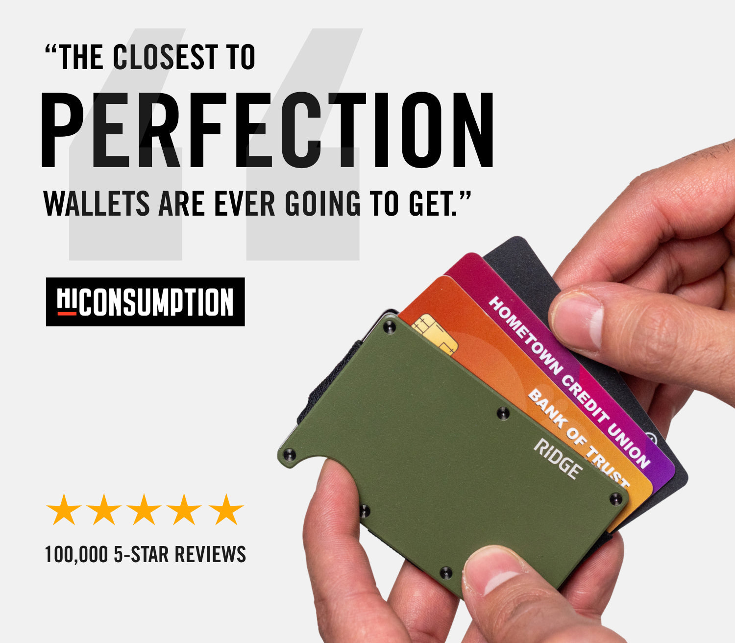 Ridge Wallet - British Racing Green