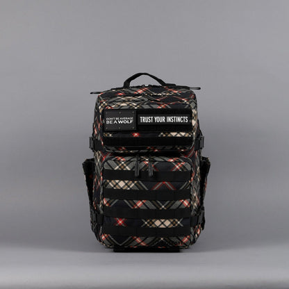 35L Backpack Fashion Cross Pattern