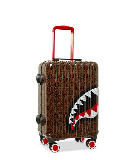 FRENZY SHARKS SHARKNAUTICS HARDSHELL CARRY-ON LUGGAGE