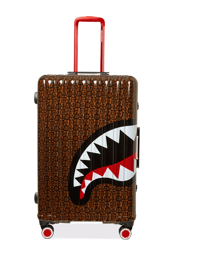 FRENZY SHARKS SHARKNAUTICS HARDSHELL FULL-SIZE LUGGAGE