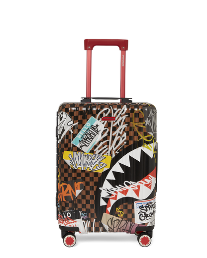 SHARKS IN PARIS THE RIZZ SHARKNAUTICS HARDSHELL CARRY-ON LUGGAGE