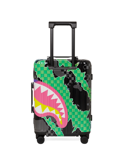 THE WILD ONE SHARKNAUTICS HARDSHELL CARRY-ON LUGGAGE