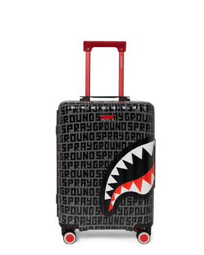 SHARKFINITY STEALTH PILOT SHARKNAUTICS HARDSHELL CARRY-ON LUGGAGE