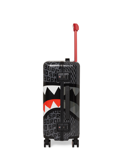 SHARKFINITY STEALTH PILOT SHARKNAUTICS HARDSHELL CARRY-ON LUGGAGE