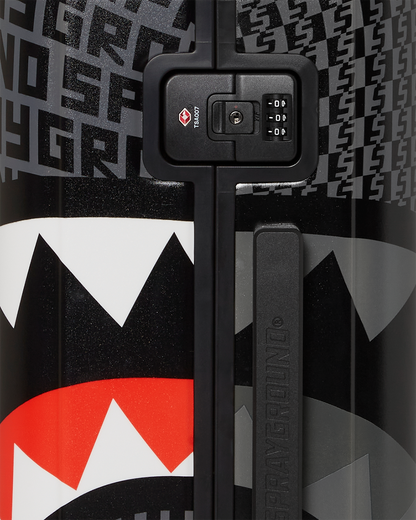 SHARKFINITY STEALTH PILOT SHARKNAUTICS HARDSHELL CARRY-ON LUGGAGE