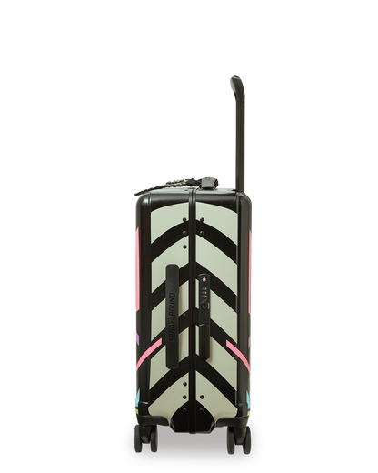 A.I. PATH TO THE FUTURE III HARDSHELL CARRY-ON LUGGAGE - SANDFLOWER COLLAB