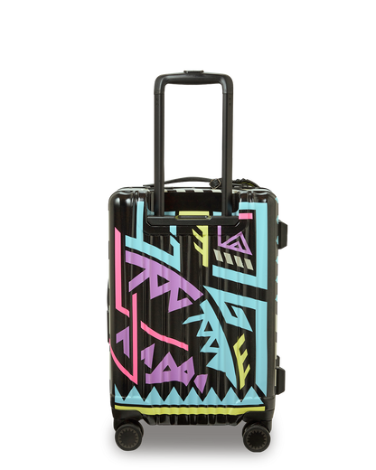 A.I. PATH TO THE FUTURE III HARDSHELL CARRY-ON LUGGAGE - SANDFLOWER COLLAB