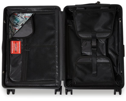 A.I. PATH TO THE FUTURE III HARDSHELL CARRY-ON LUGGAGE - SANDFLOWER COLLAB