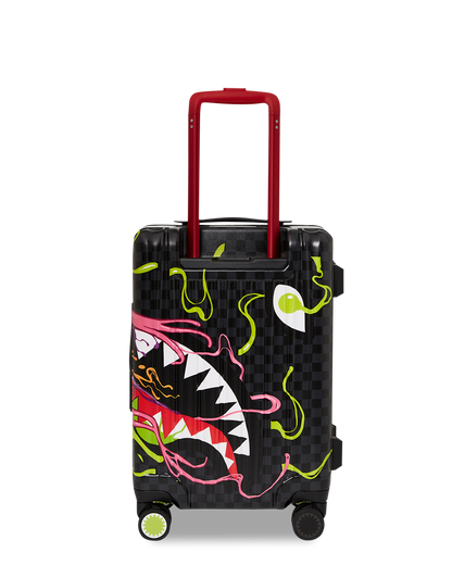 SLIME DIME SHARKNAUTICS HARDSHELL CARRY-ON LUGGAGE