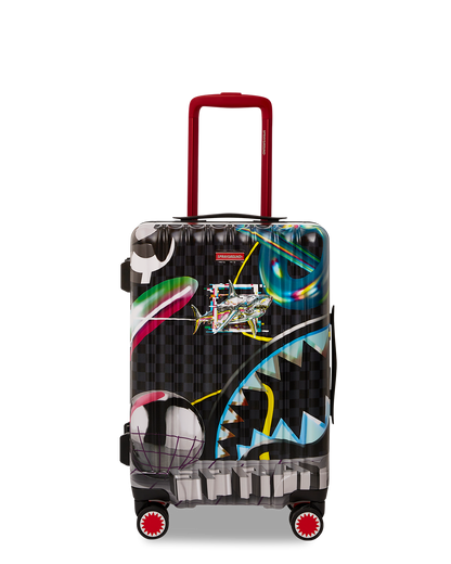 MIND TRIP SHARK DOSE SHARKNAUTICS HARDSHELL CARRY-ON LUGGAGE