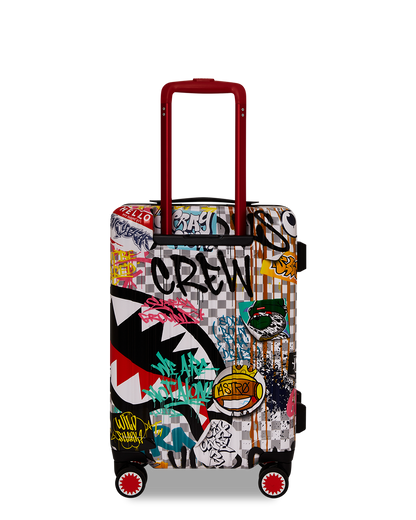 CREATE ANOTHER DAY SHARKNAUTICS HARDSHELL CARRY-ON LUGGAGE