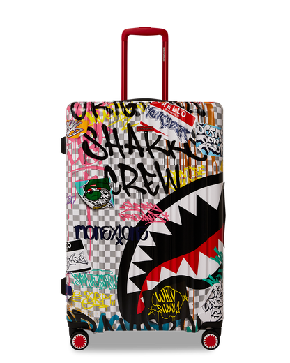 CREATE ANOTHER DAY SHARKNAUTICS HARDSHELL FULL-SIZE LUGGAGE