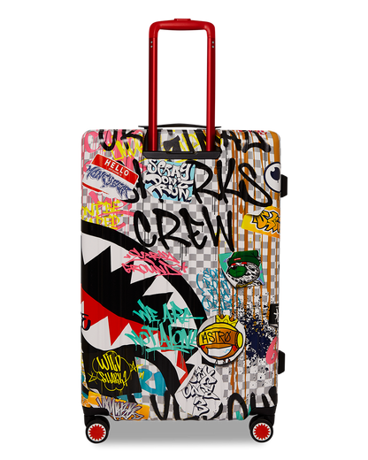 CREATE ANOTHER DAY SHARKNAUTICS HARDSHELL FULL-SIZE LUGGAGE