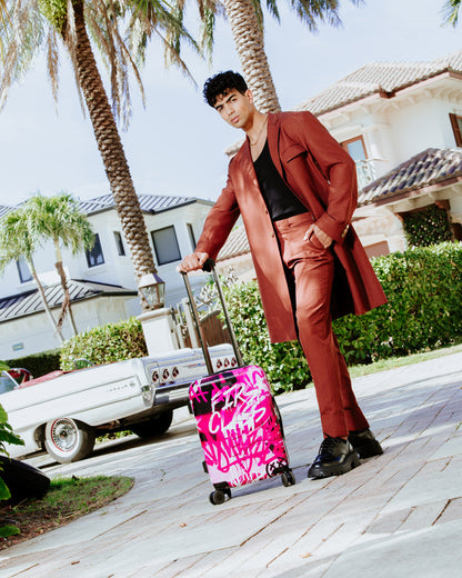 AFTERGLOW SKYGLOW SHARKNAUTICS HARDSHELL CARRY-ON LUGGAGE