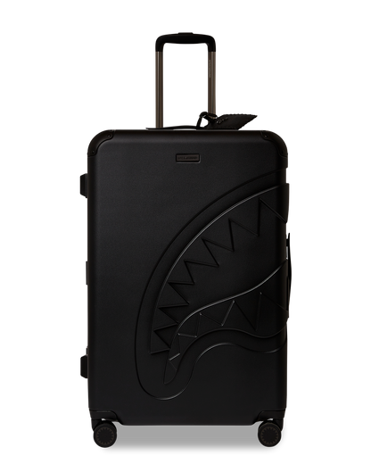 REALITY CHECK SHARKITECTURE FULL-SIZE JETBLACK LUGGAGE (GUNMETAL HARDWARE)