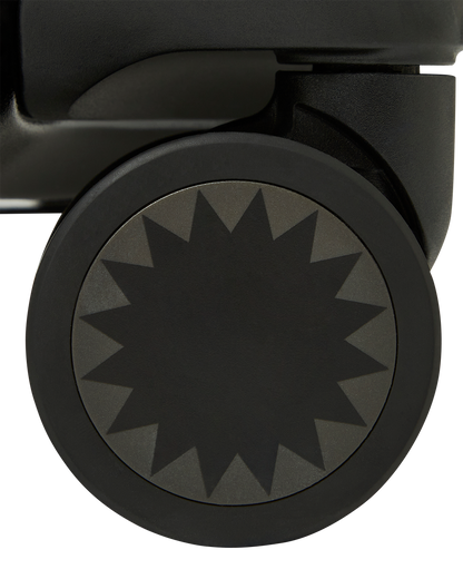 REALITY CHECK SHARKITECTURE FULL-SIZE JETBLACK LUGGAGE (GUNMETAL HARDWARE)