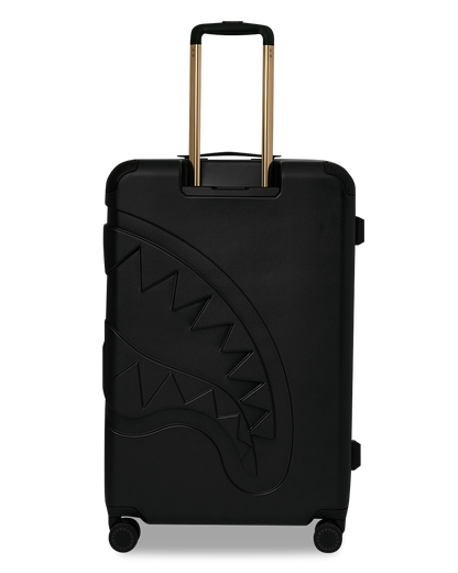 REALITY CHECK SHARKITECTURE FULL-SIZE JETBLACK LUGGAGE (GOLD HARDWARE)