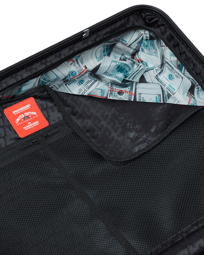 REALITY CHECK SHARKITECTURE FULL-SIZE JETBLACK LUGGAGE (GOLD HARDWARE)