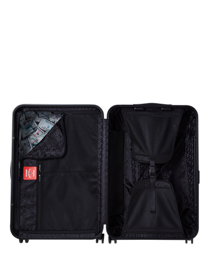 REALITY CHECK SHARKITECTURE FULL-SIZE JETBLACK LUGGAGE (GOLD HARDWARE)