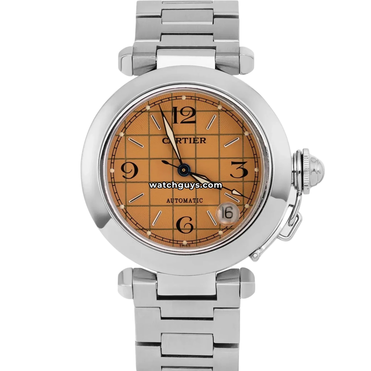 Cartier Pasha W31024M7 Salmon
