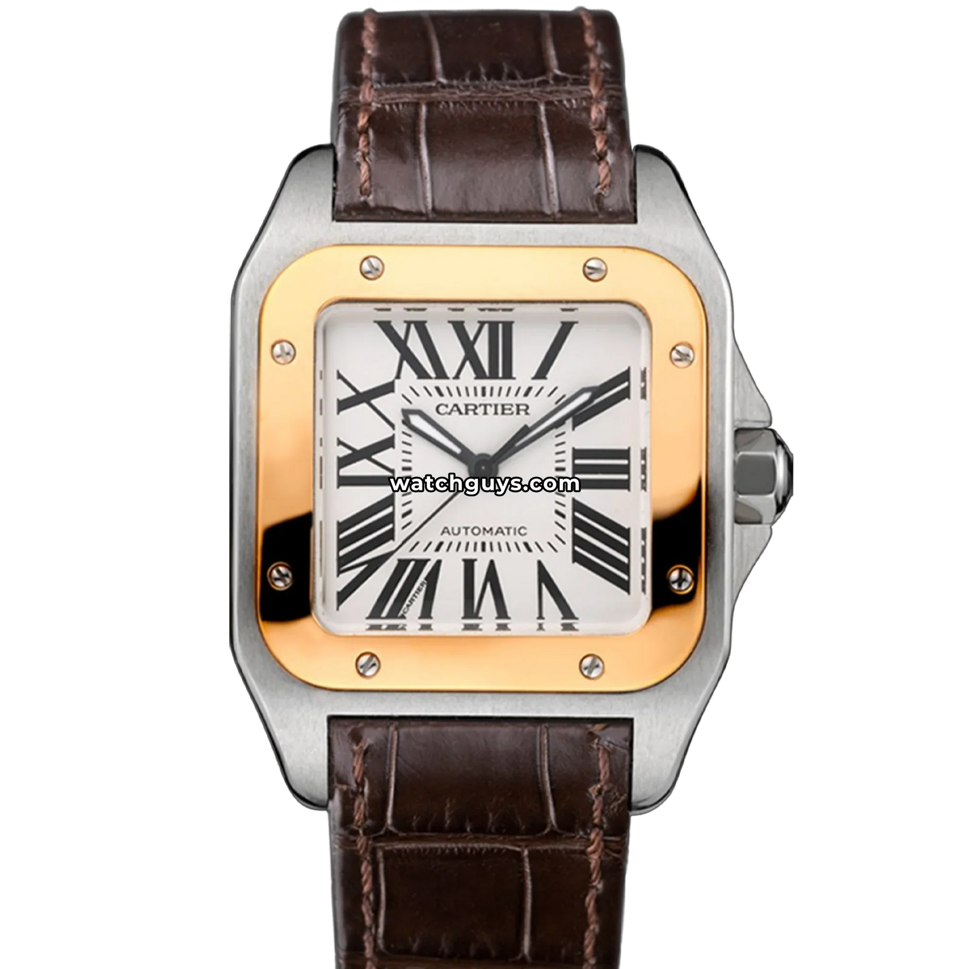 Cartier Santos Medium Rose Gold W20107X7