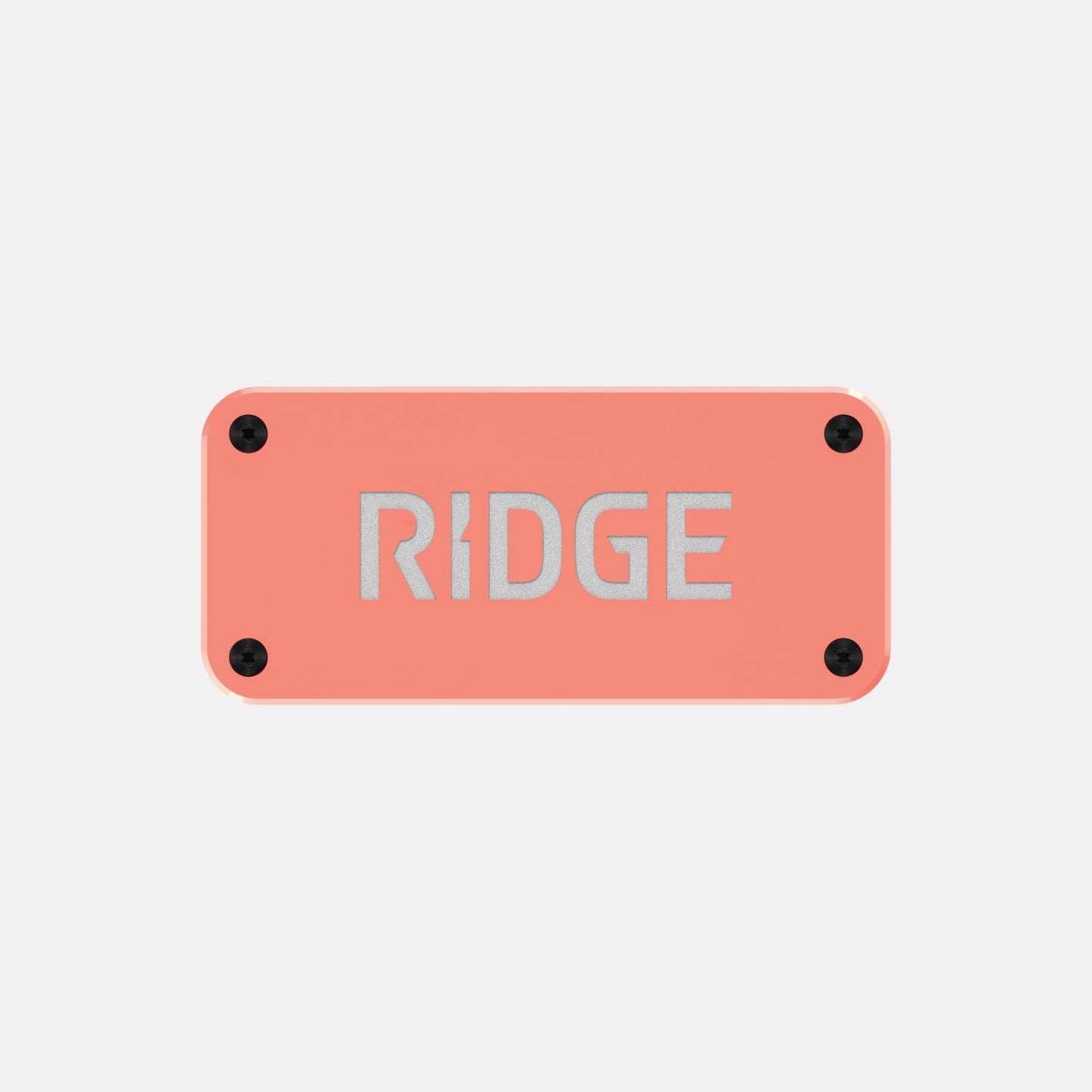 Personalized Logo Plate - Just Peachy