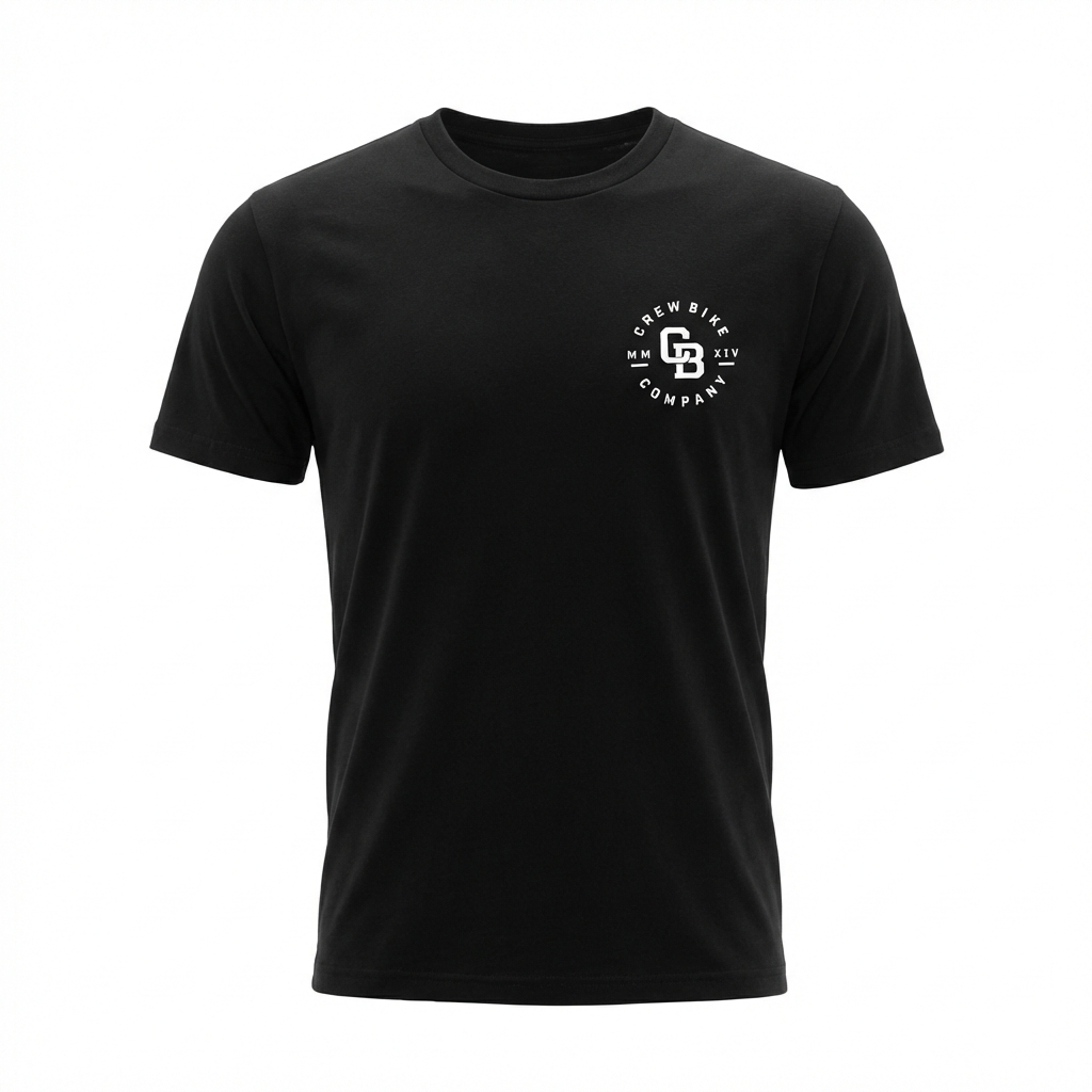 Crew Bike Co Left Chest Logo Tee