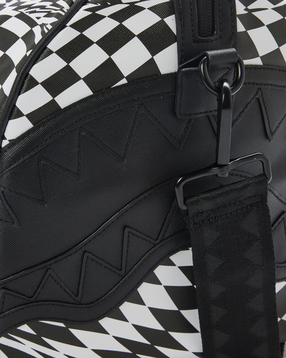 TRIPPY CHECK DUFFLE