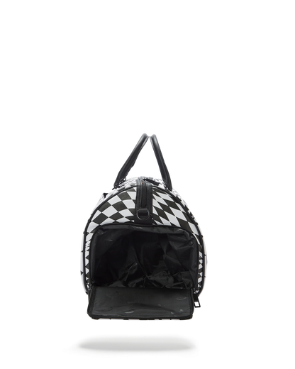 TRIPPY CHECK DUFFLE