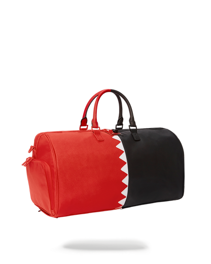 VERTICAL SHARK CUT & SEW DUFFLE