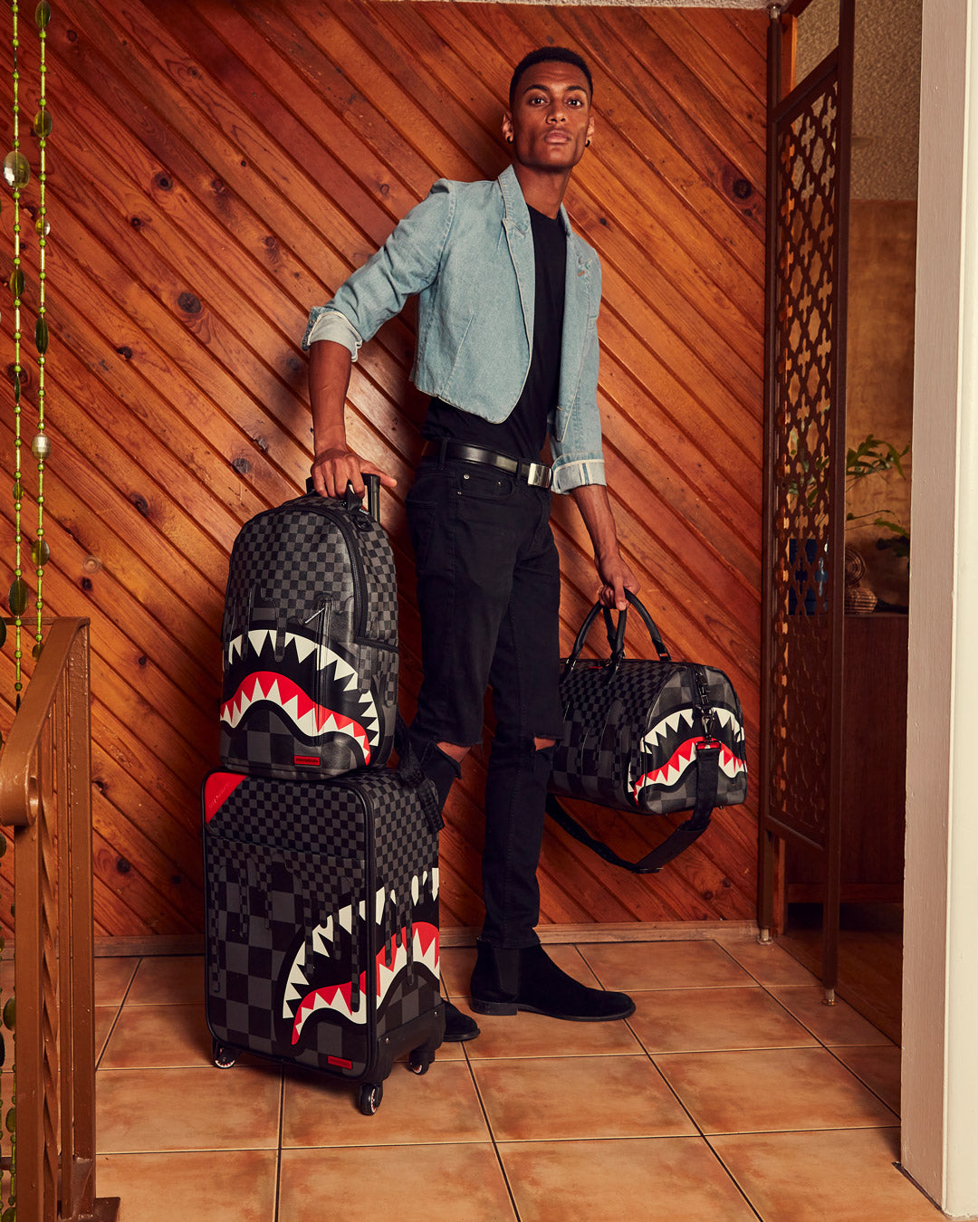 XTC GREY SHARKS IN PARIS DUFFLE