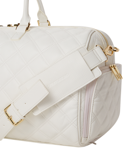 RIVIERA LE BLANC GOLD CHAIN SHARK DUFFLE