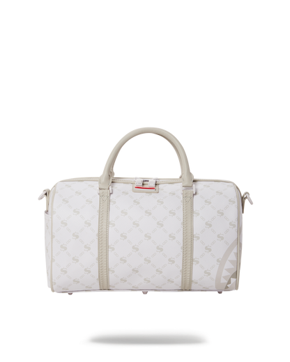 MONEY PATTERN POWDER MINI DUFFLE