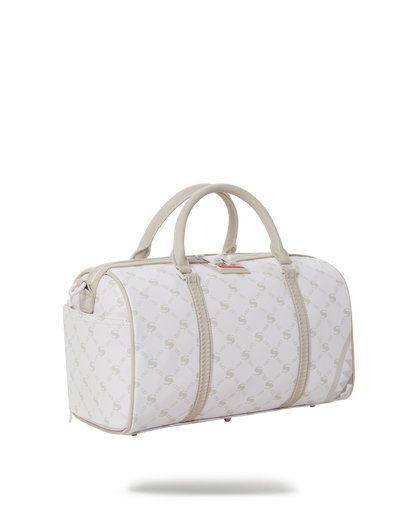MONEY PATTERN POWDER MINI DUFFLE