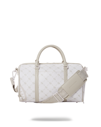 MONEY PATTERN POWDER MINI DUFFLE