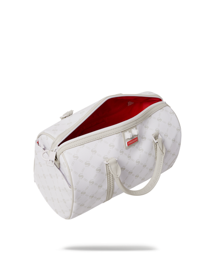 MONEY PATTERN POWDER MINI DUFFLE
