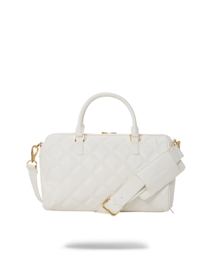 RIVIERA LE BLANC GOLD CHAIN SHARK MINI DUFFLE