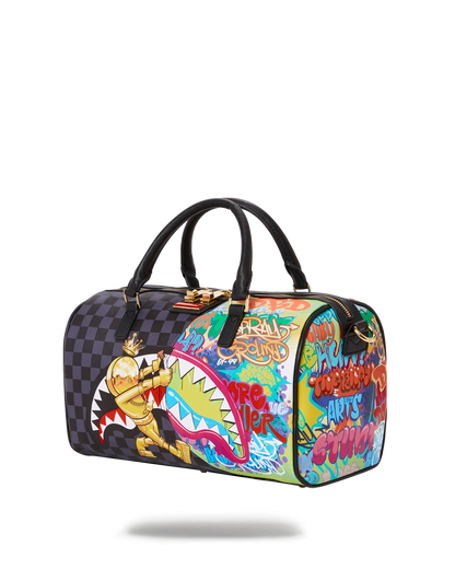 ASTROMANE SHARKS IN SPACE MINI DUFFLE