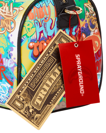ASTROMANE SHARKS IN SPACE MINI DUFFLE