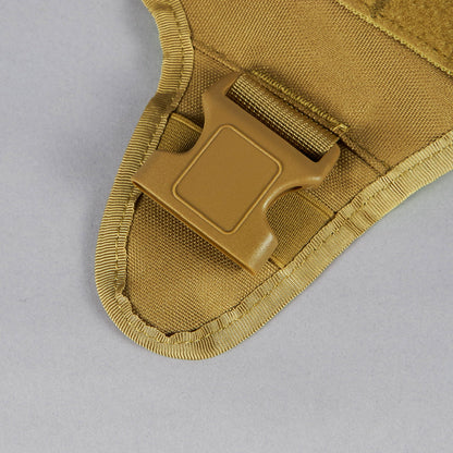 Khaki Tactical Dog Vest Harness