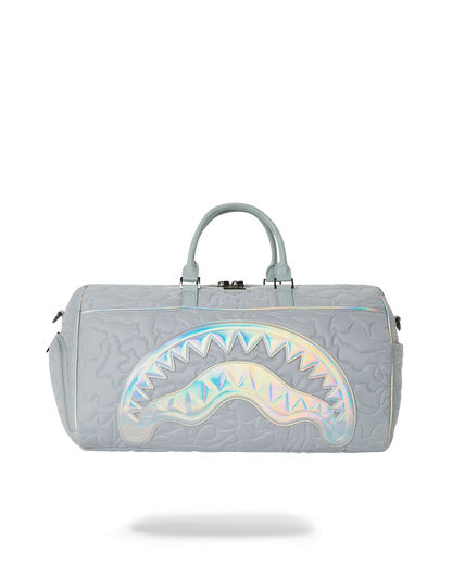MIRASHAKU IRIDESCENT QUILT DUFFLE