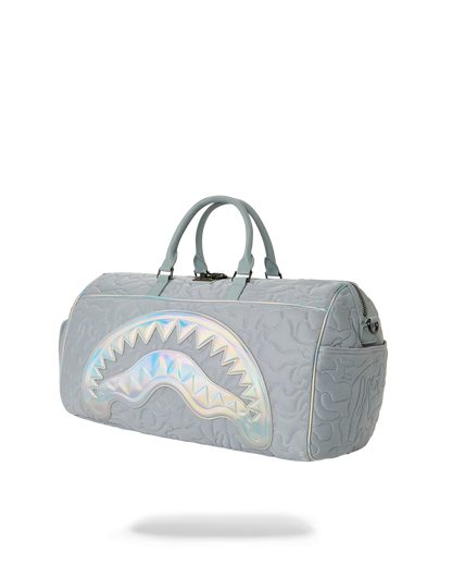 MIRASHAKU IRIDESCENT QUILT DUFFLE