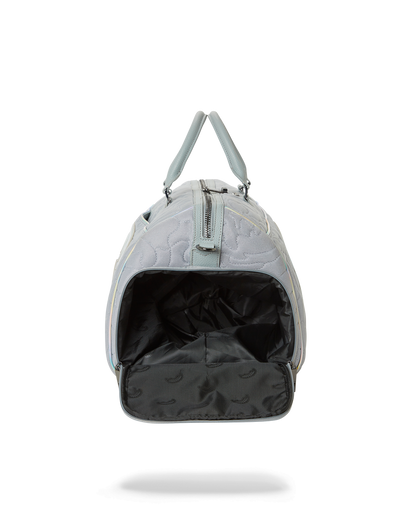 MIRASHAKU IRIDESCENT QUILT DUFFLE