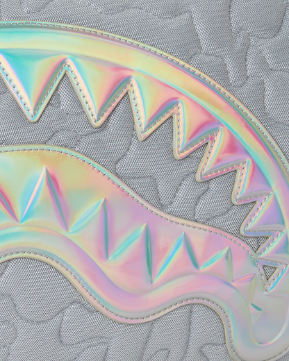 MIRASHAKU IRIDESCENT QUILT DUFFLE