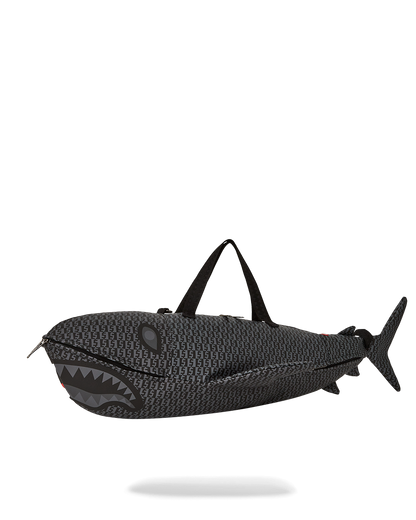 SHARKFINITY STEALTH PILOT SHARK SHAPE DUFFLE
