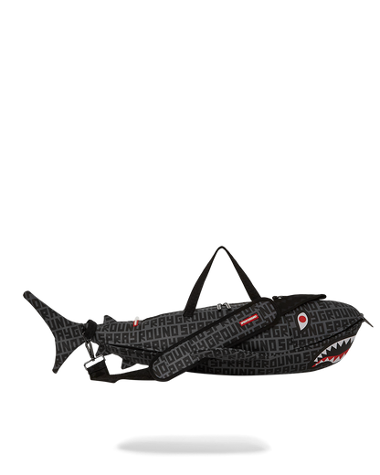 SHARKFINITY STEALTH PILOT SHARK SHAPE DUFFLE