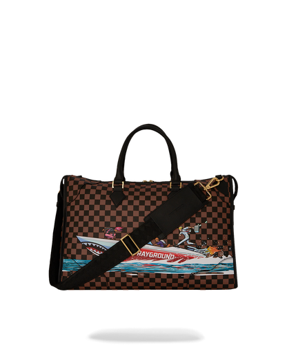 THE 305 SPEEDBOAT GETAWAY PYRAMID DUFFLE