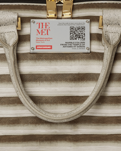 THE MET GREEK TEMPLE OF SARDIS COLUMN DUFFLE