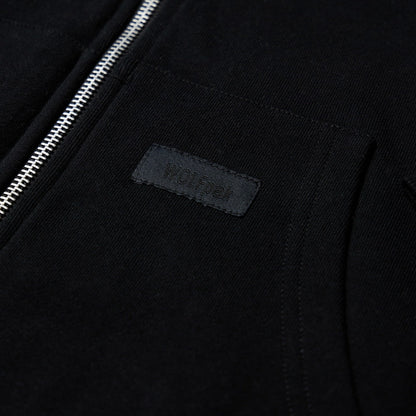 Alpha Black Zip Up Hoodie (SALE)