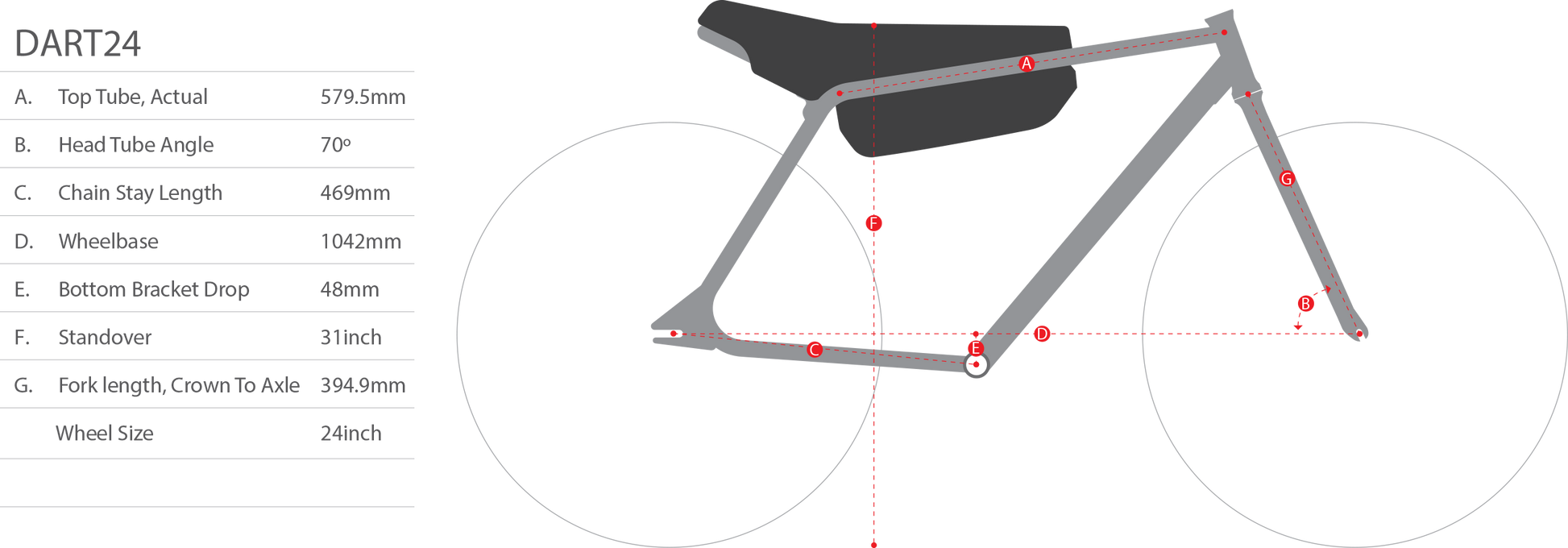 PREORDER - Crew Bike Co. Dart24 EV - (Ships 7/22)
